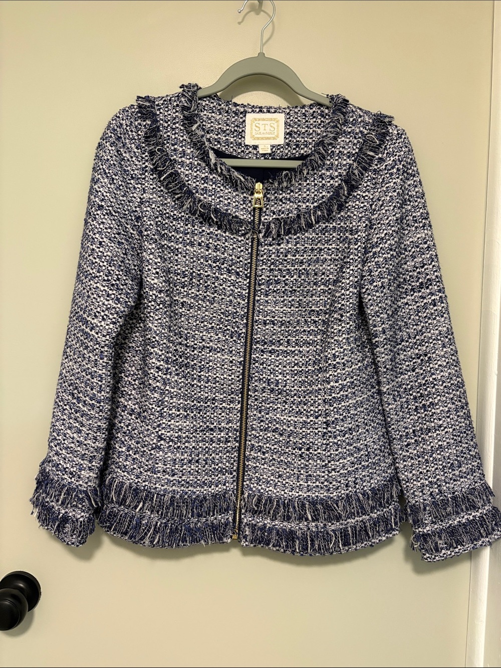Sail to Sable zip front jacket. Size S